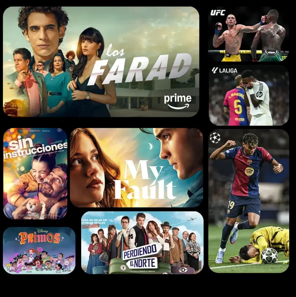 Series y películas IPTV